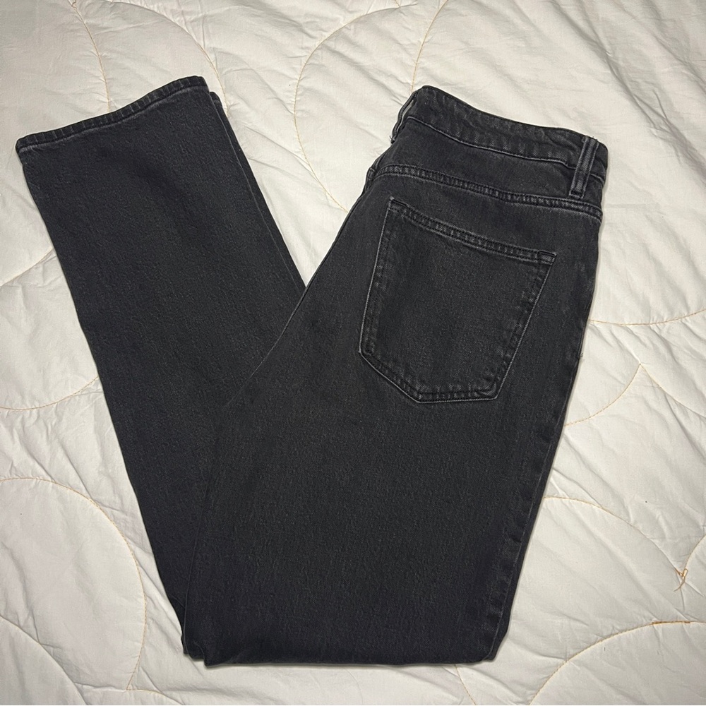 Forever 21 Women's Straight Leg Black Jeans